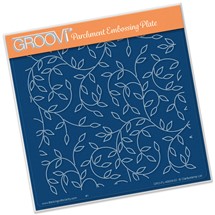 GRO-FL-40008-03 Sprig Background Groovi Plate A5